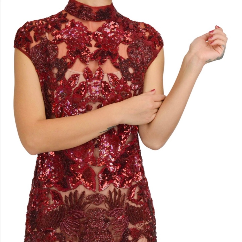 Zuhair Murad Embellished and Sequined Dress